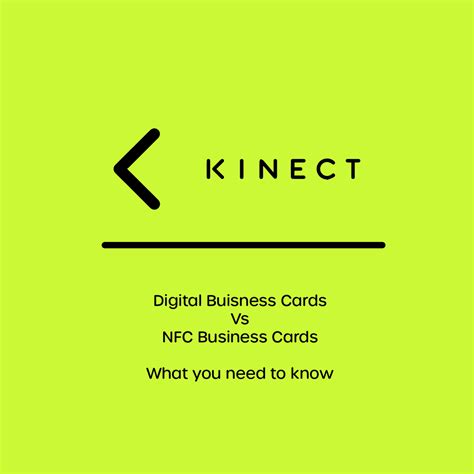 digital business cards vs nfc